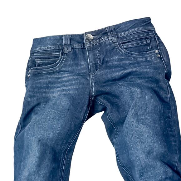 Democracy 'Justice' Jeggings Dark Wash Jeans, Size 6 - Picture 5 of 7